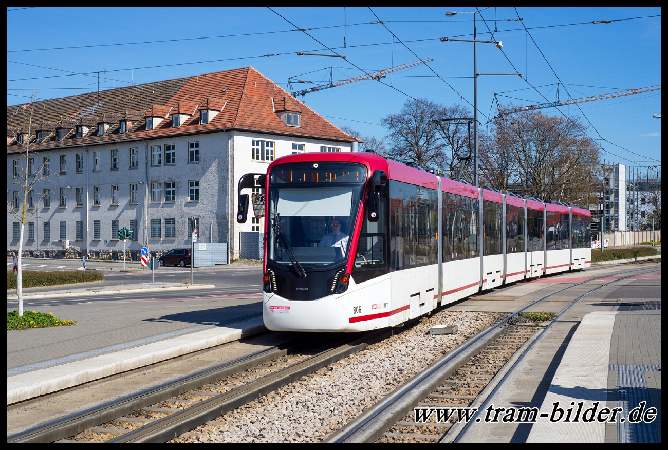 Эрфурт, Stadler Tramlink № 806
