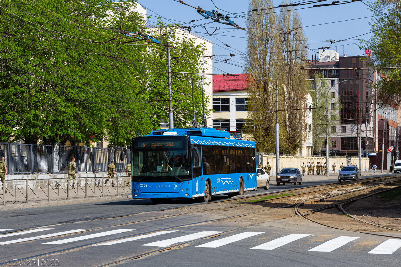 Саратов, СВАРЗ-МАЗ-6275 № 2356