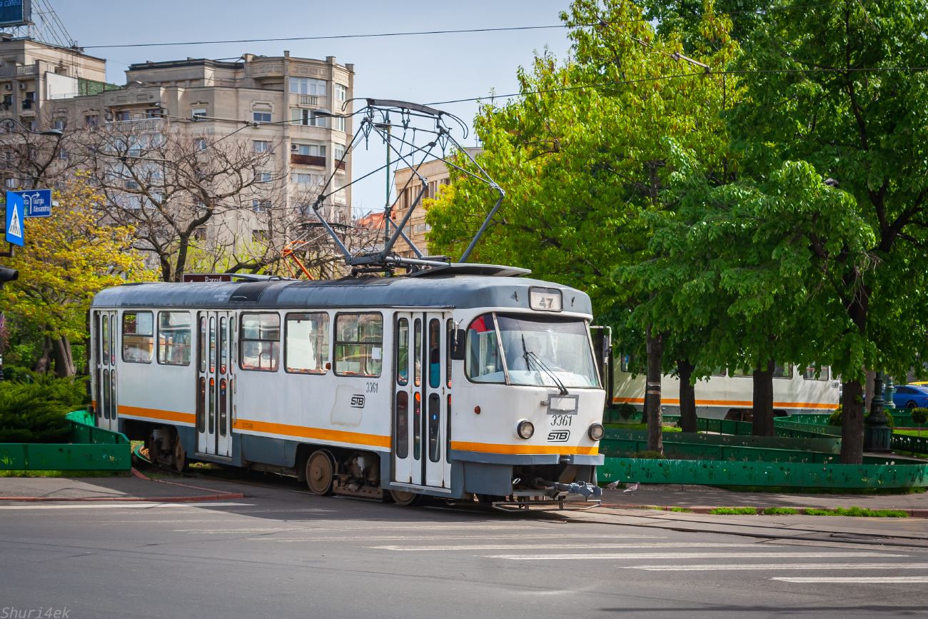 Бухарест - Илфов, Tatra T4R № 3361