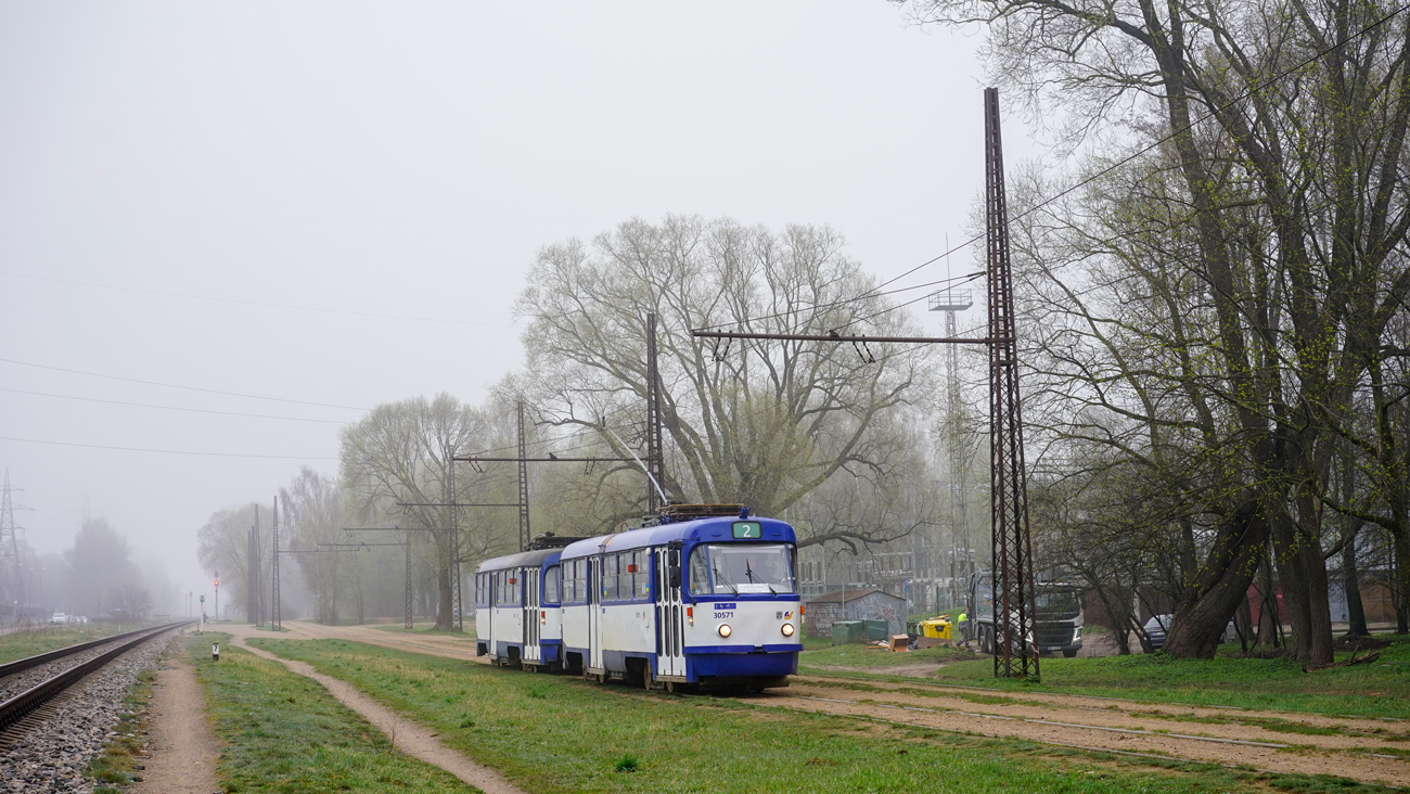 Рига, Tatra T3A № 30571