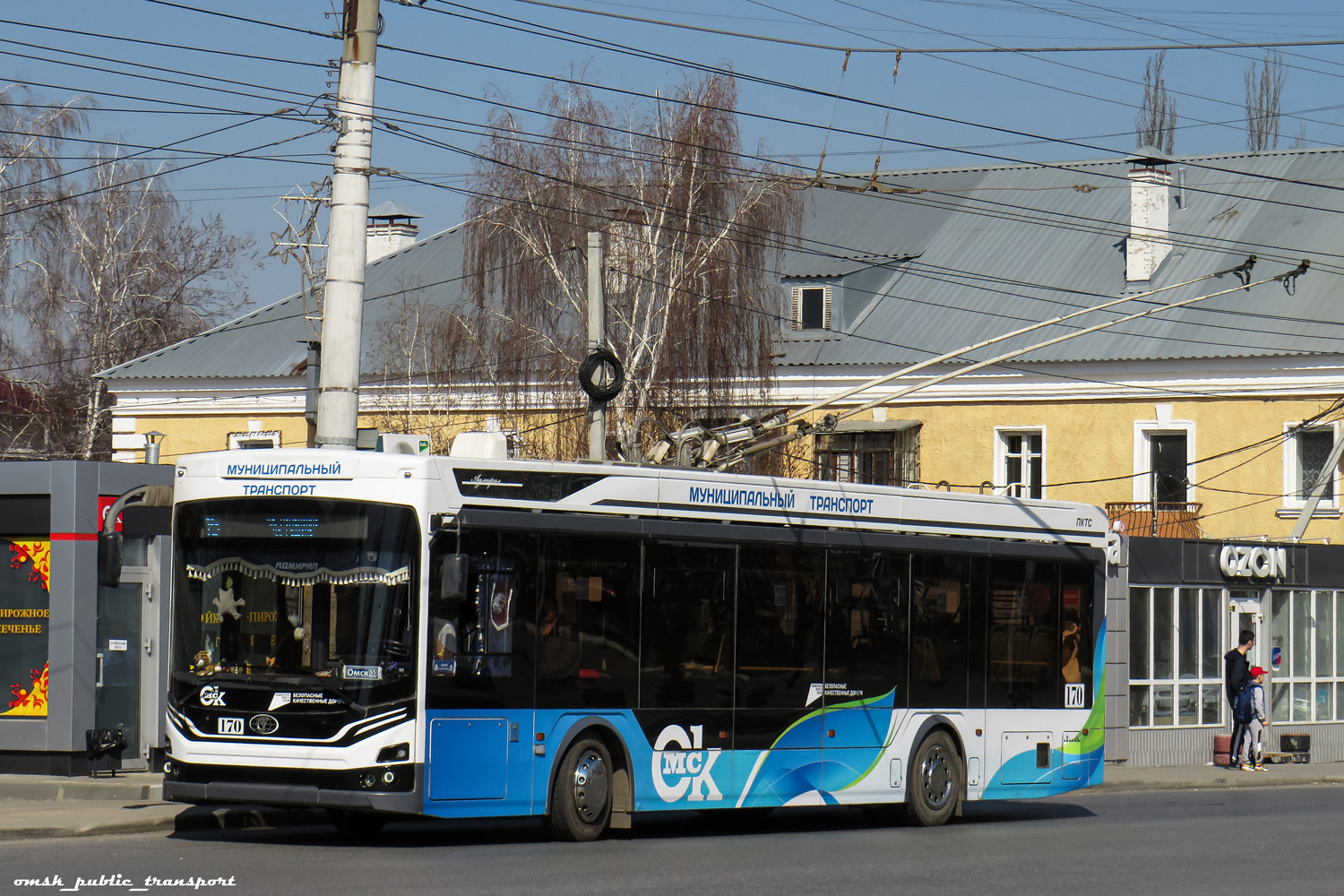 Omsk, PKTS-6281.00 “Admiral” č. 170