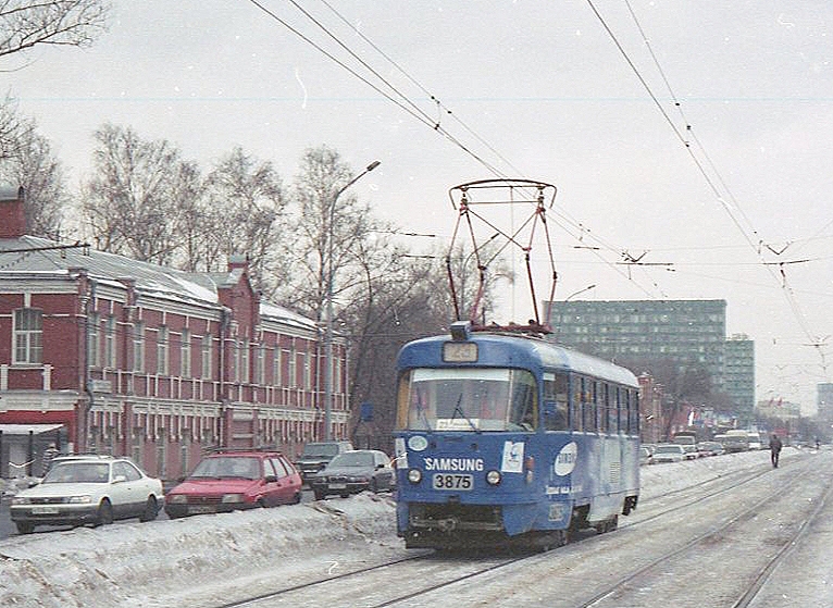 Moscow, Tatra T3SU № 3875 Moscow, Tatra T3SU № 3875