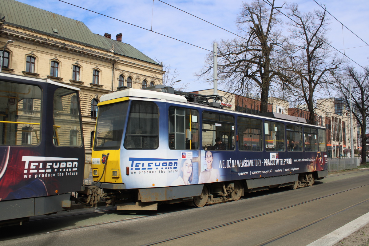 Щецин, Tatra T6A2M № 218