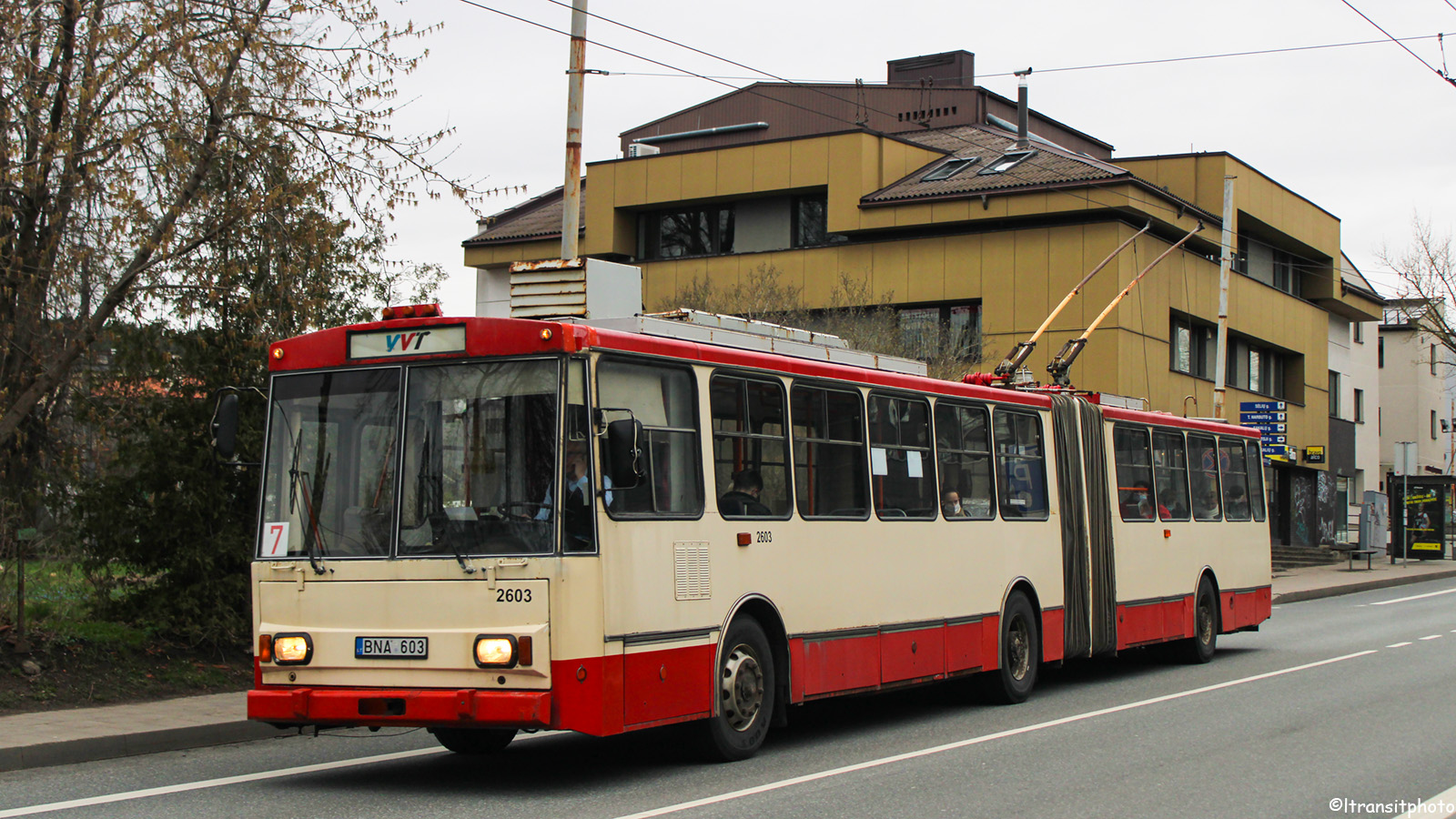 Вильнюс, Škoda 15Tr03/6 № 2603