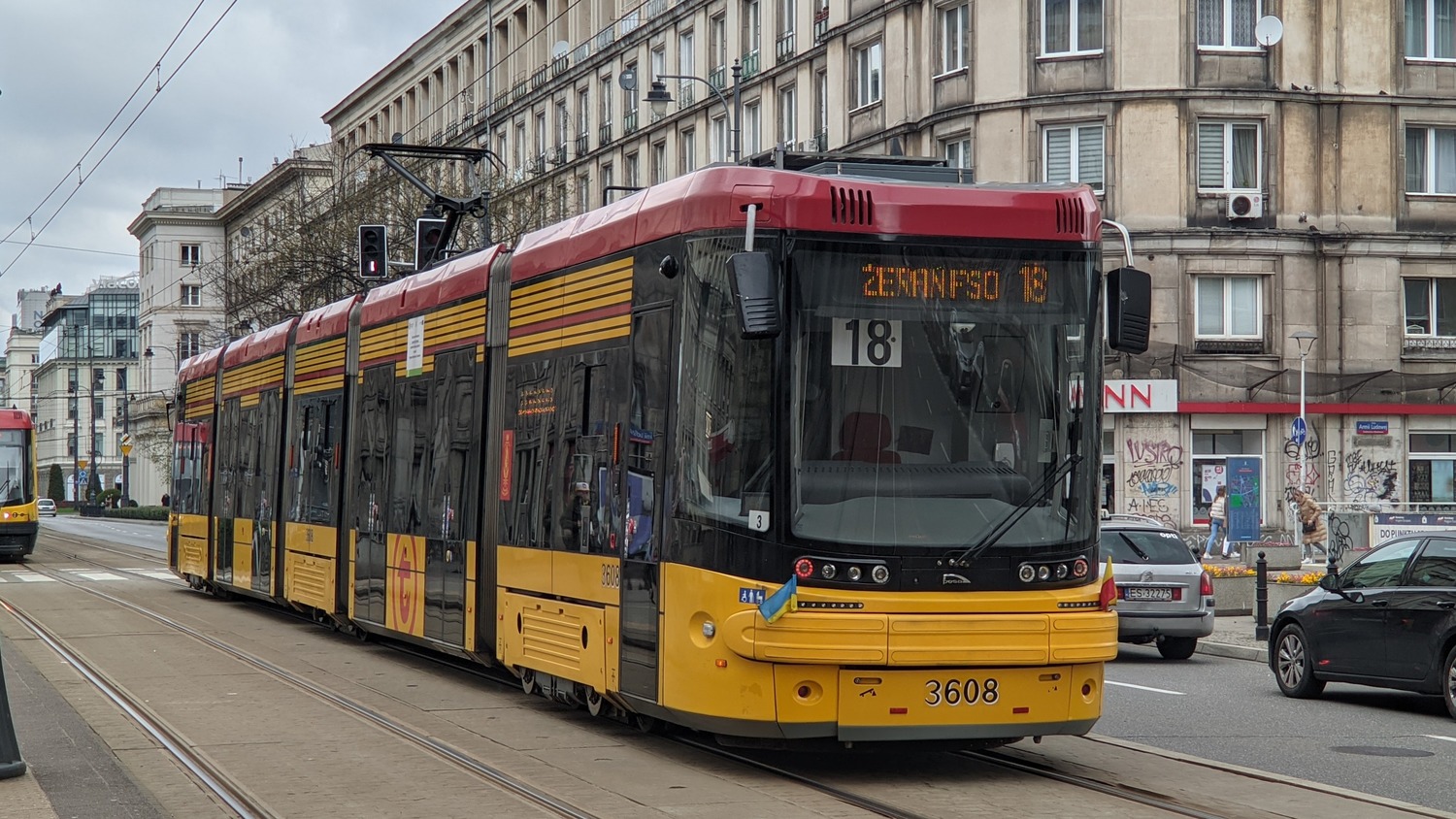 Варшава, PESA Jazz 128N № 3608