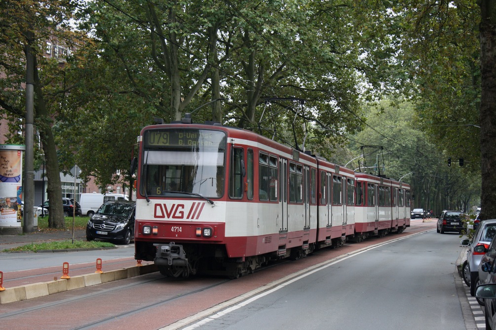 Дуйсбург, Duewag B80C № 4714