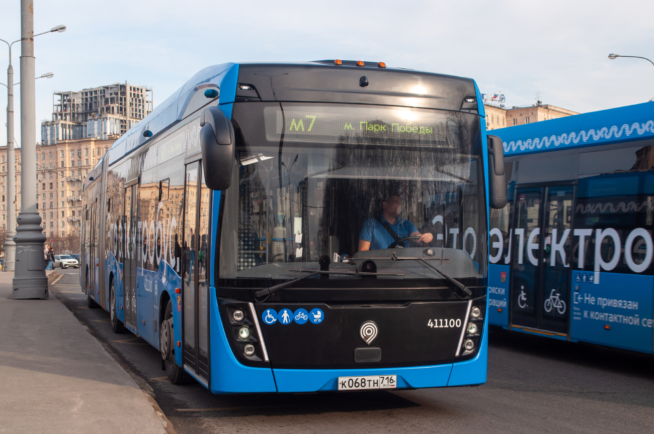 Москва, КАМАЗ-6292 № 411100