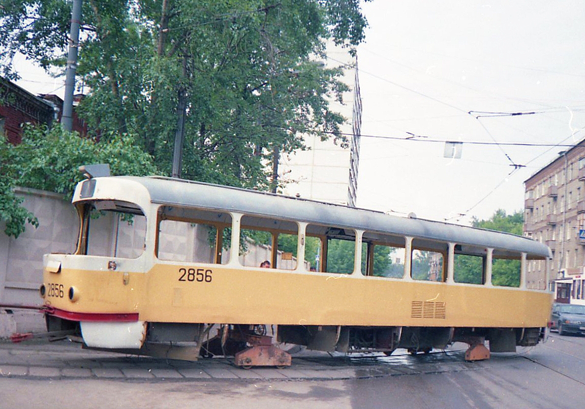 Москва, Tatra T3SU № 2856