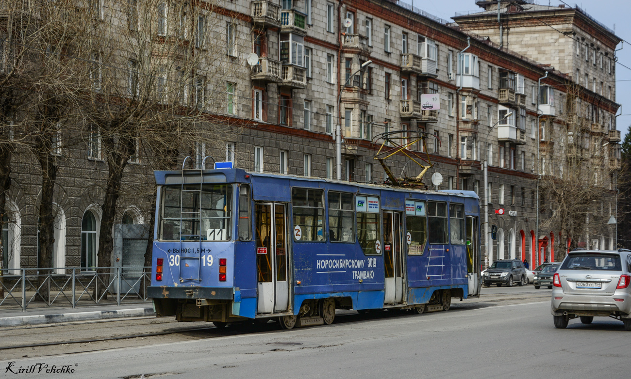 Новосибирск, 71-605 (КТМ-5М3) № 3019