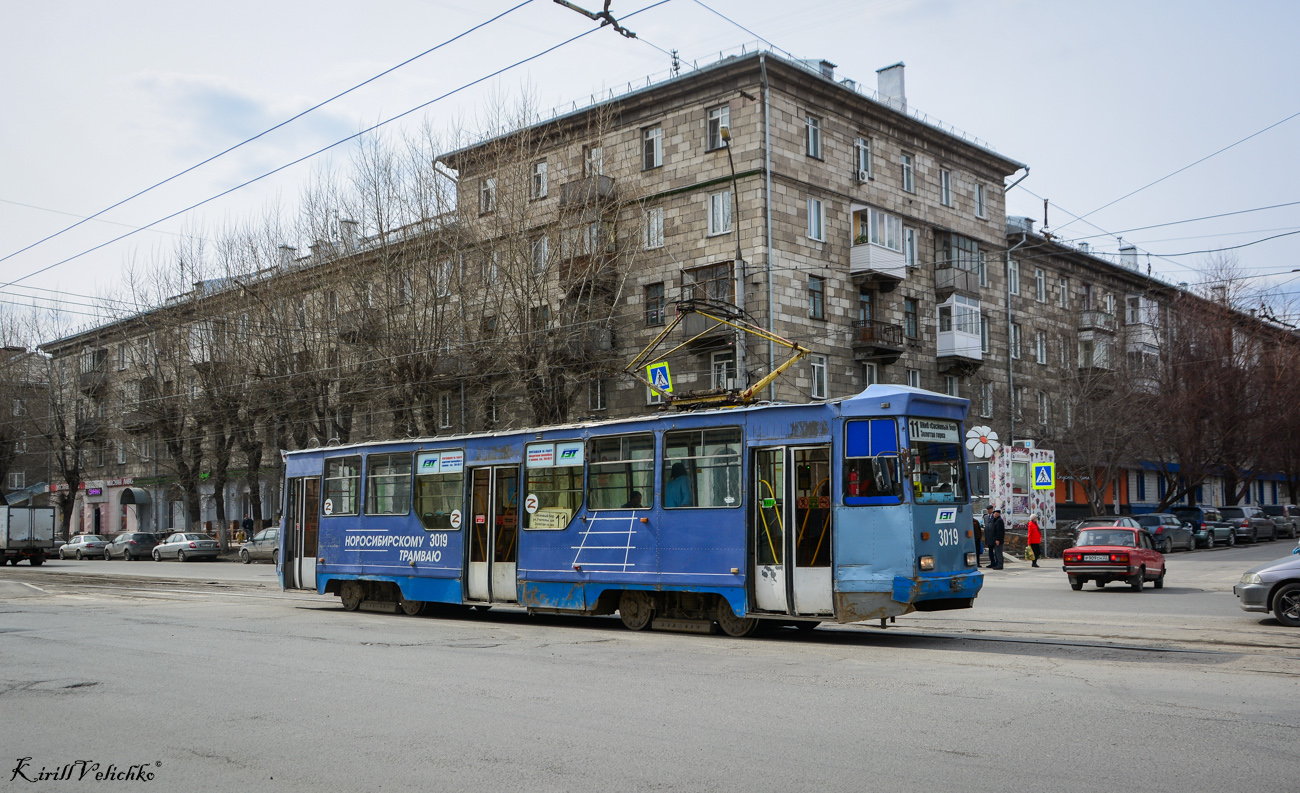 Новосибирск, 71-605 (КТМ-5М3) № 3019