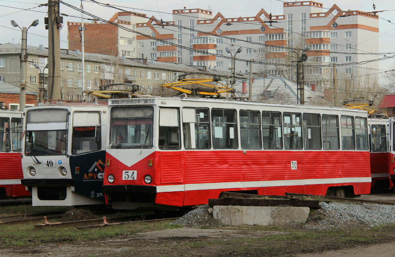 Омск, 71-605 (КТМ-5М3) № 54