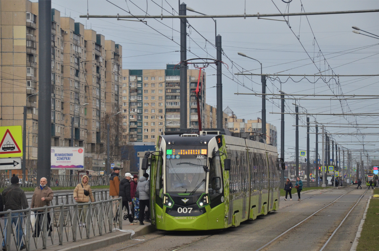 Санкт-Петербург, Stadler B85600M № 007