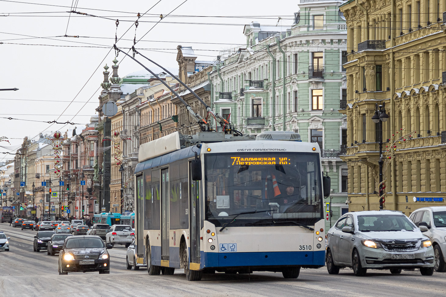Санкт-Петербург, Тролза-5265.00 «Мегаполис» № 3510