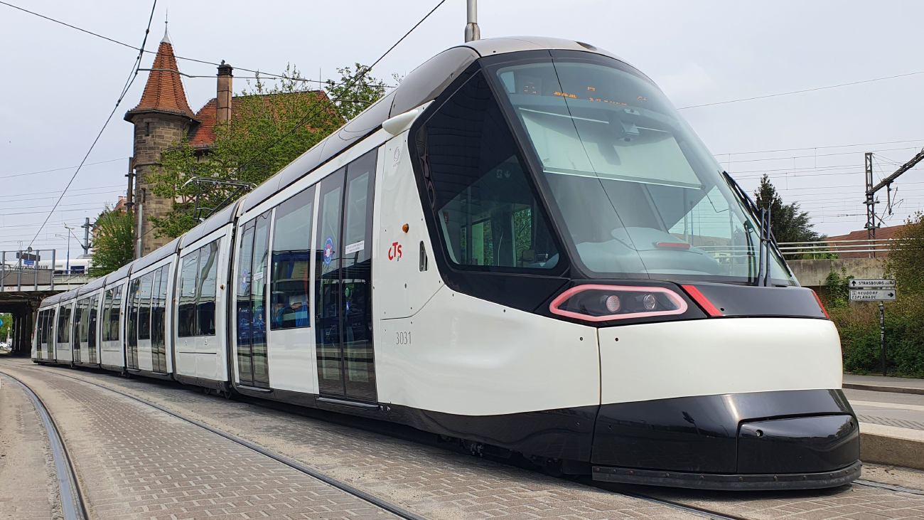 Strasbourg, Alstom Citadis 403NG nr. 3031