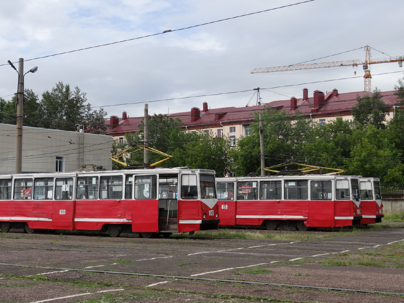 Омск, 71-605А № 99 Омск, 71-605А № 99