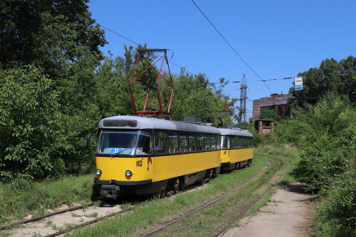 Днепр, Tatra T4D-MT № 1433