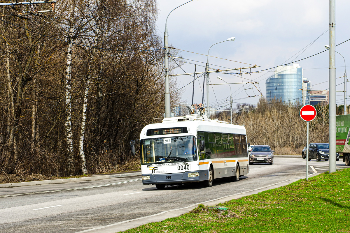 Химки, БКМ 321 № 0040