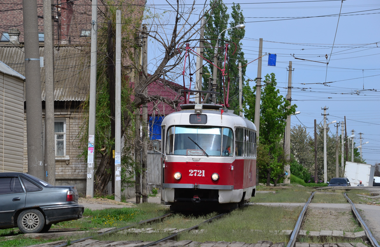 Volgograd, Tatra T3SU # 2721 Volgograd, Tatra T3SU # 2721