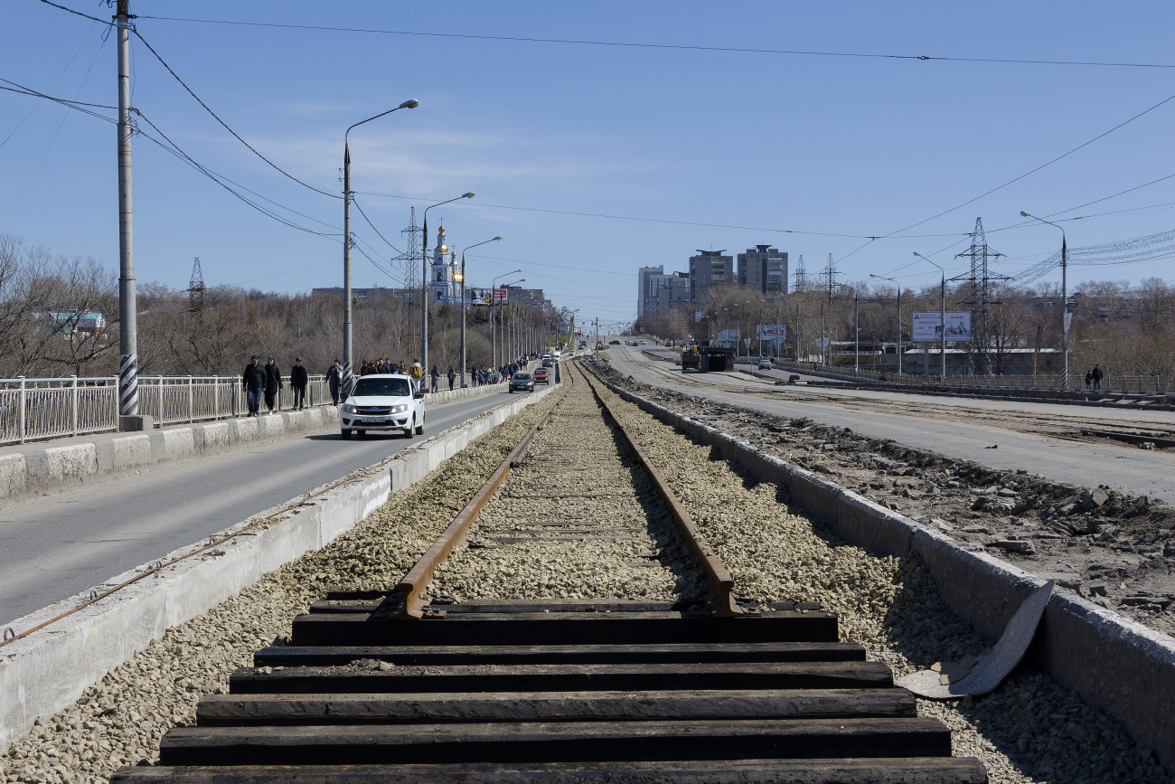 Ulyanovsk — Bridge reconstruction on the Minaev street