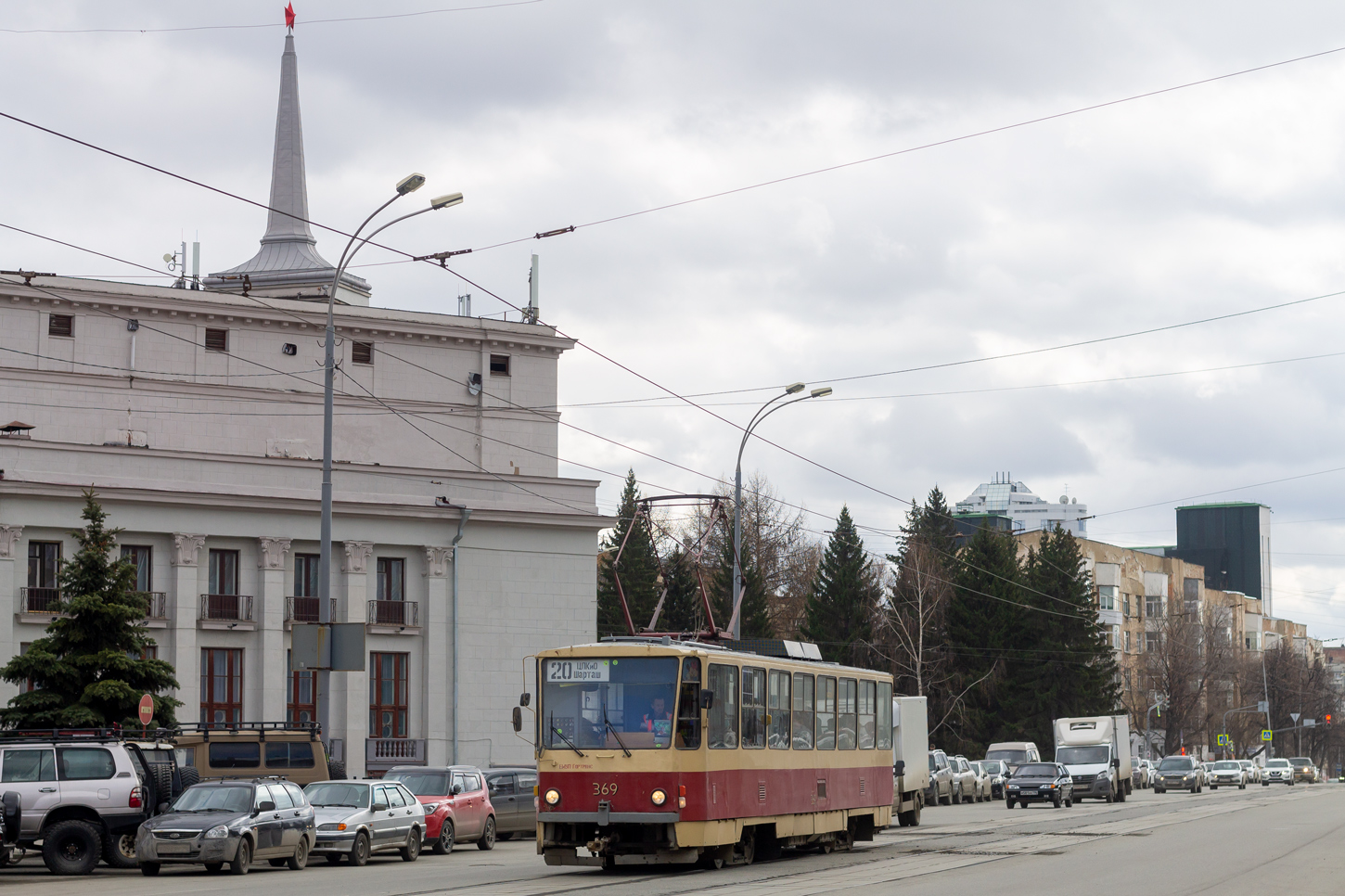 Екатеринбург, Tatra T6B5SU № 369