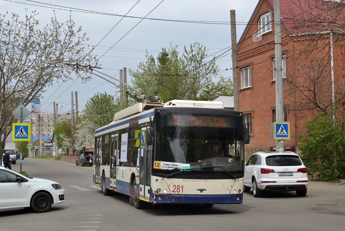 Краснодар, СВАРЗ-МАЗ-6275 № 281