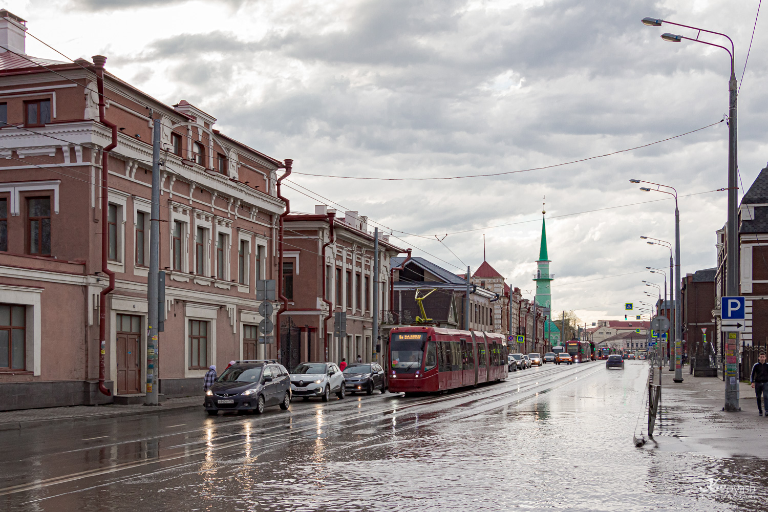 Казань, БКМ 84300М № 1316; Казань — Погодные катаклизмы