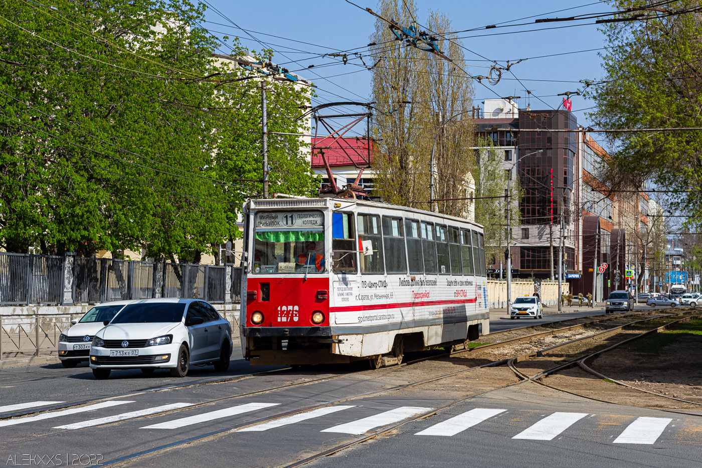 Саратов, 71-605 (КТМ-5М3) № 1276