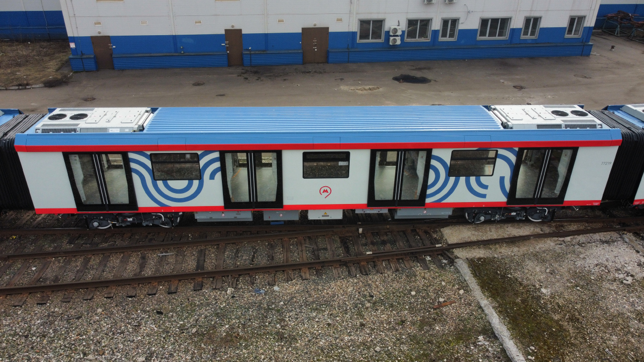 Москва, 81-777 «Москва-2020» № 77219; Мытищи — АО "Метровагонмаш"; Мытищи — Новые вагоны для Московского метрополитена