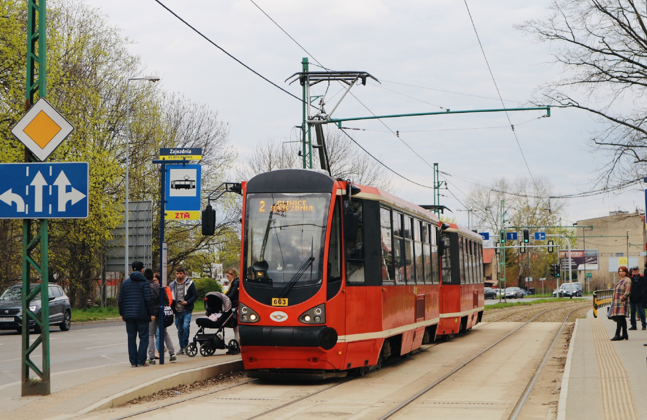 Верхнесилезская агломерация, Konstal 105N-HF11AC № 663