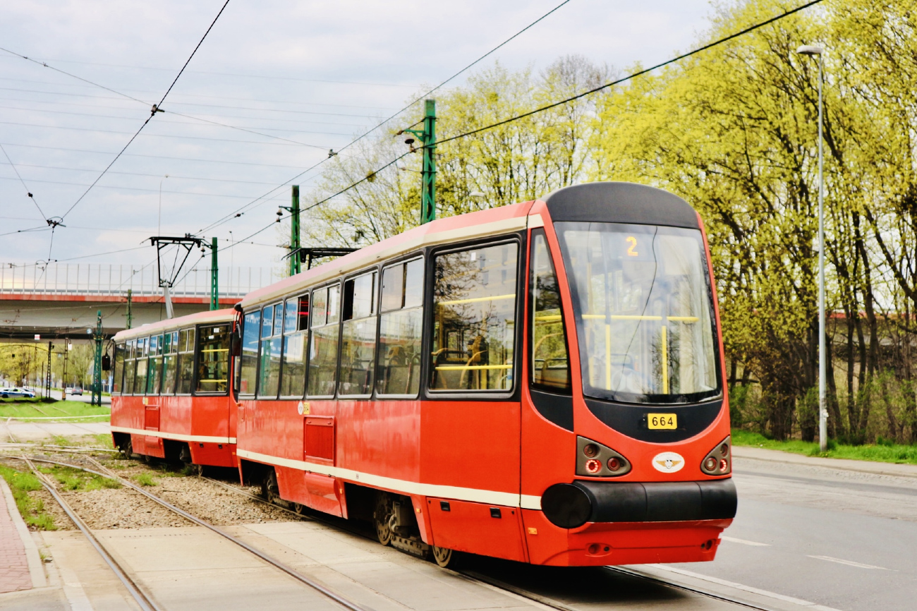 Metropolis GZM, Konstal 105N-HF11AC Br. 664