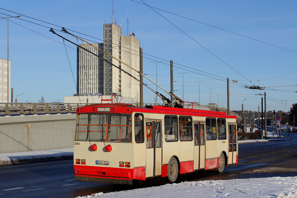 Вильнюс, Škoda 14Tr11/6 № 2564