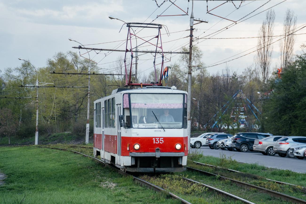 Липецк, Tatra T6B5SU № 135