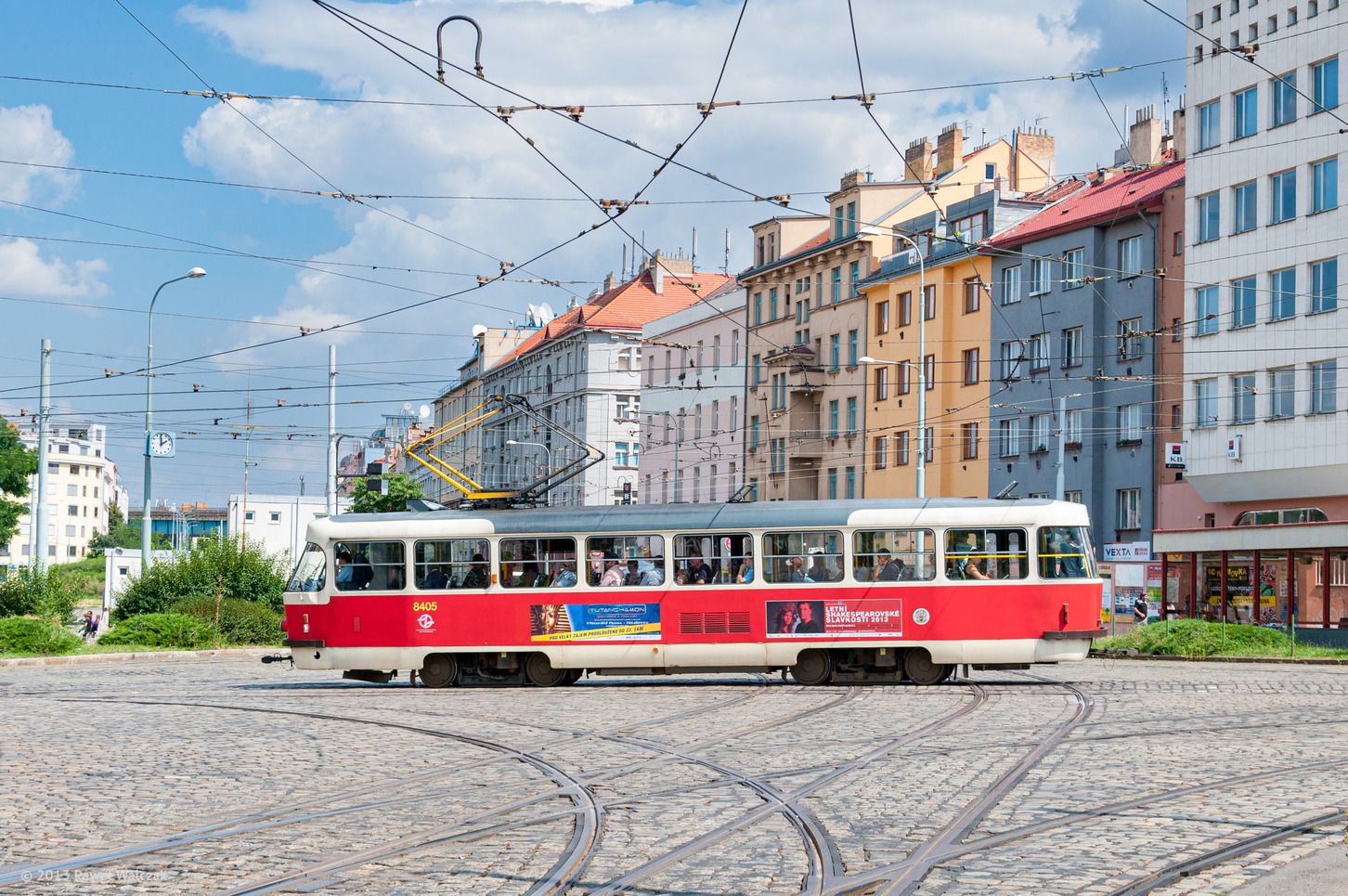Прага, Tatra T3R.P № 8405