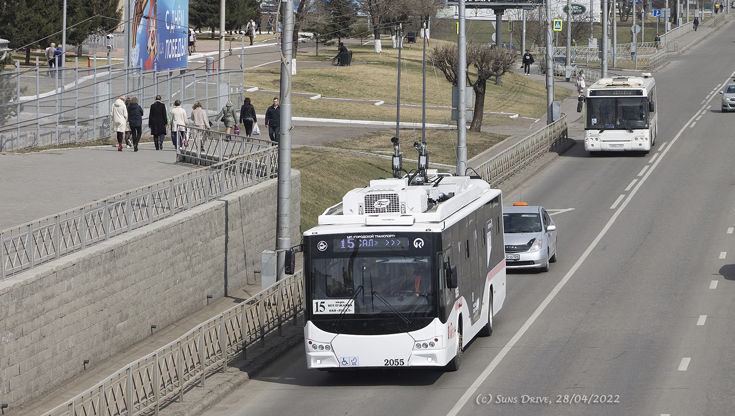 Красноярск, ВМЗ-5298.01 «Авангард» № 2055