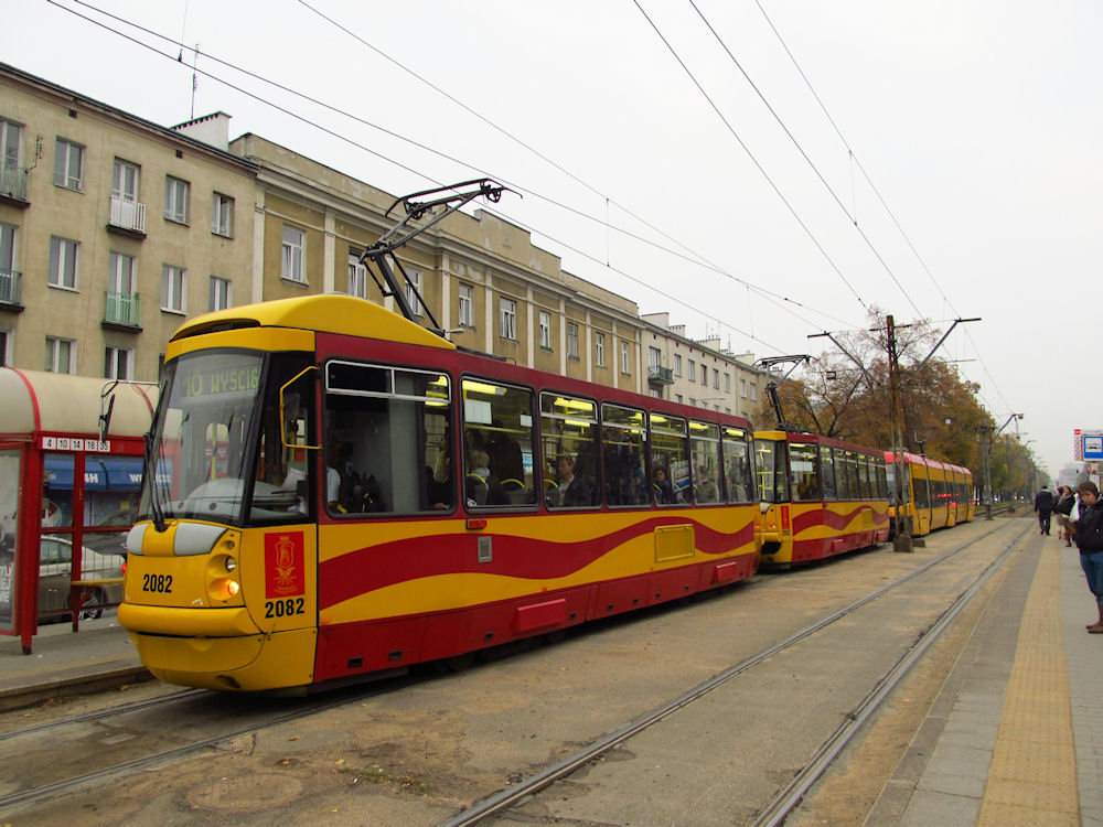 Варшава, Konstal 105N2k/2000 № 2082