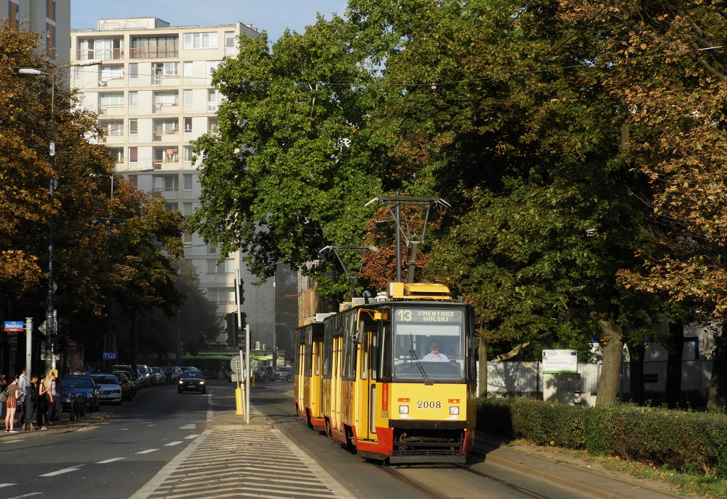 Варшава, Konstal 105Ni № 2008