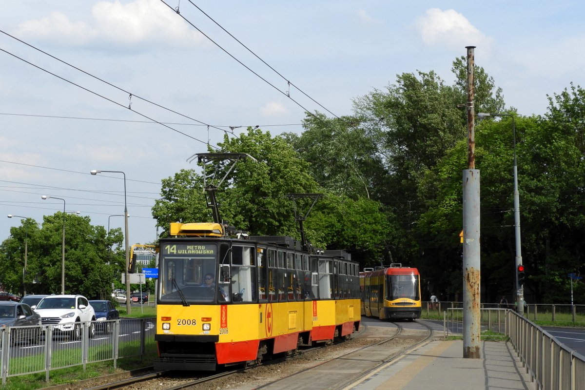 Varsova, Konstal 105Ni # 2008