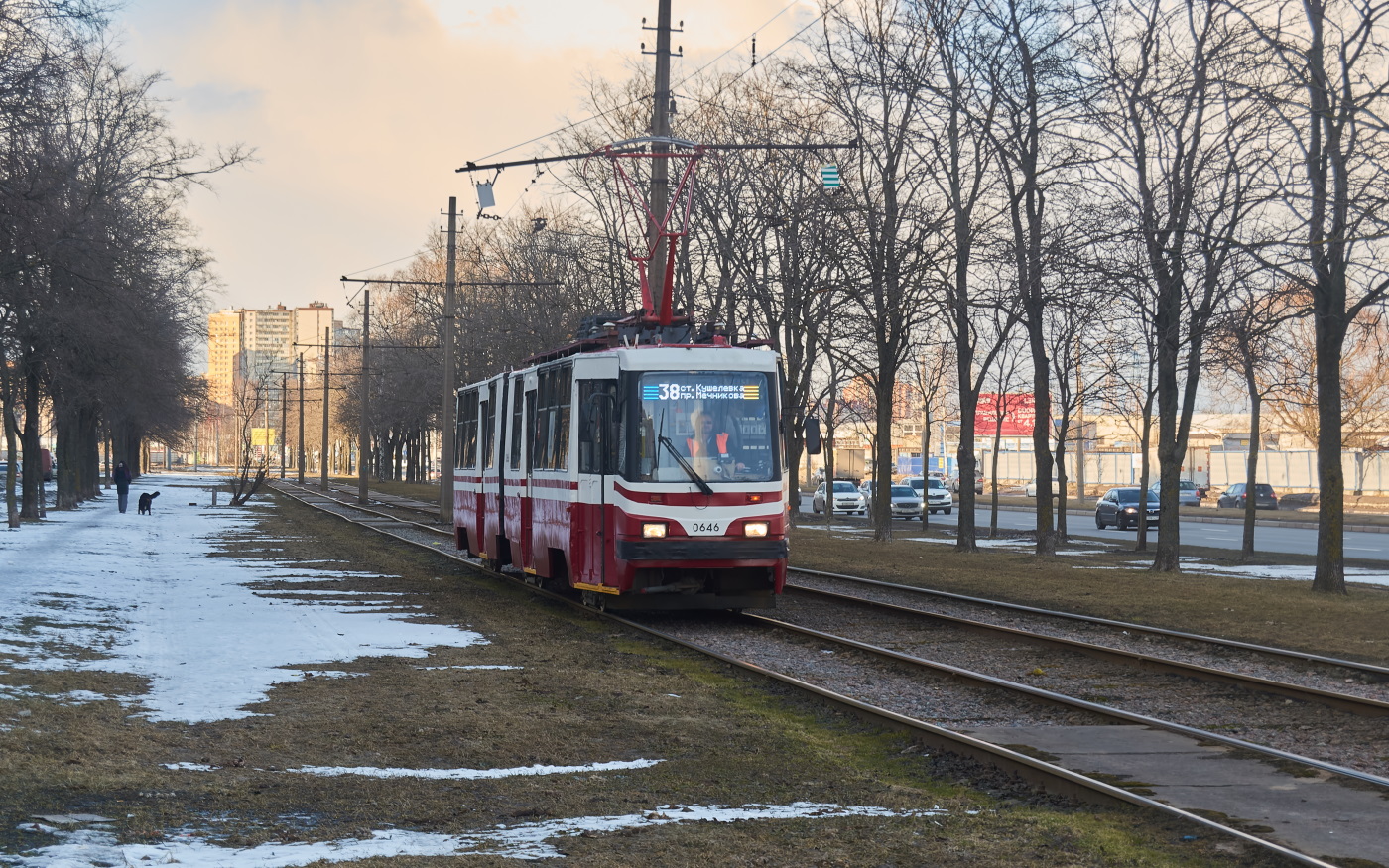 Санкт-Петербург, ЛВС-86К № 0646