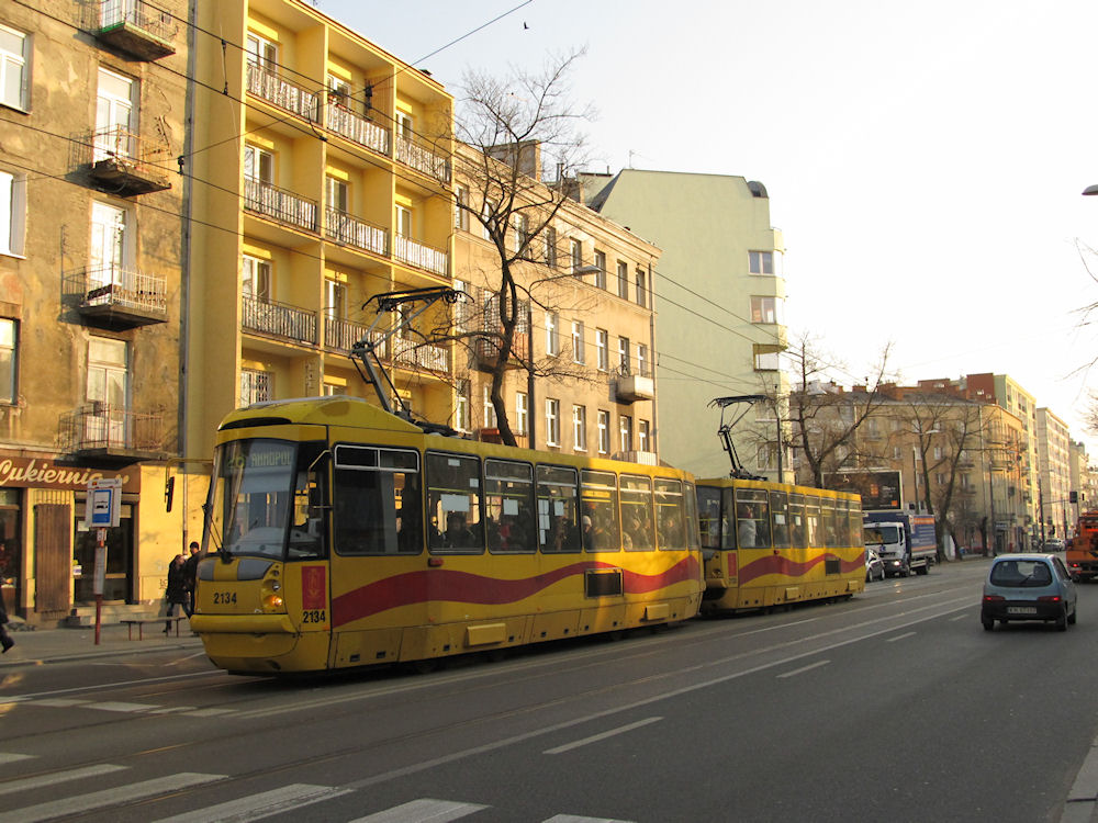 Варшава, Konstal 105N2k/2000 № 2134