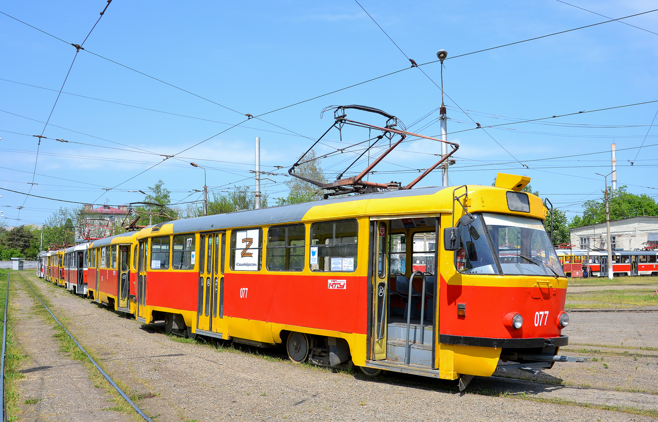 Краснодар, Tatra T3SU № 077