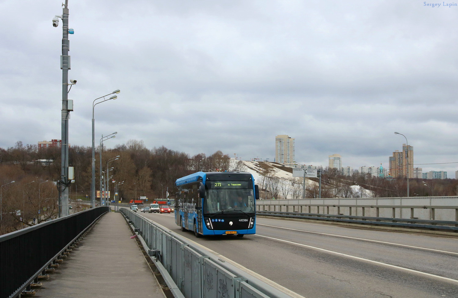 Москва, КАМАЗ-6282 № 410386