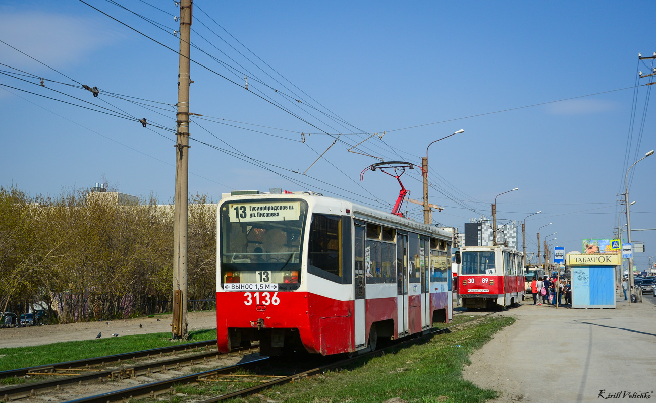 Новосибирск, 71-619К № 3136 Новосибирск, 71-619К № 3136