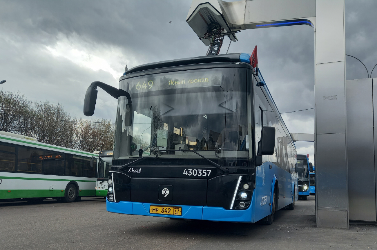 Moscova, LiAZ-6274 Nr. 430357 Moscova, LiAZ-6274 Nr. 430357