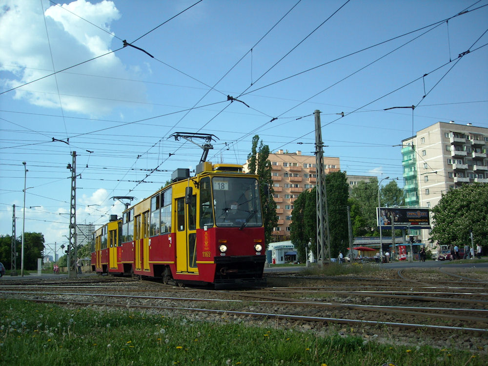 Варшава, Konstal 105Na № 1162