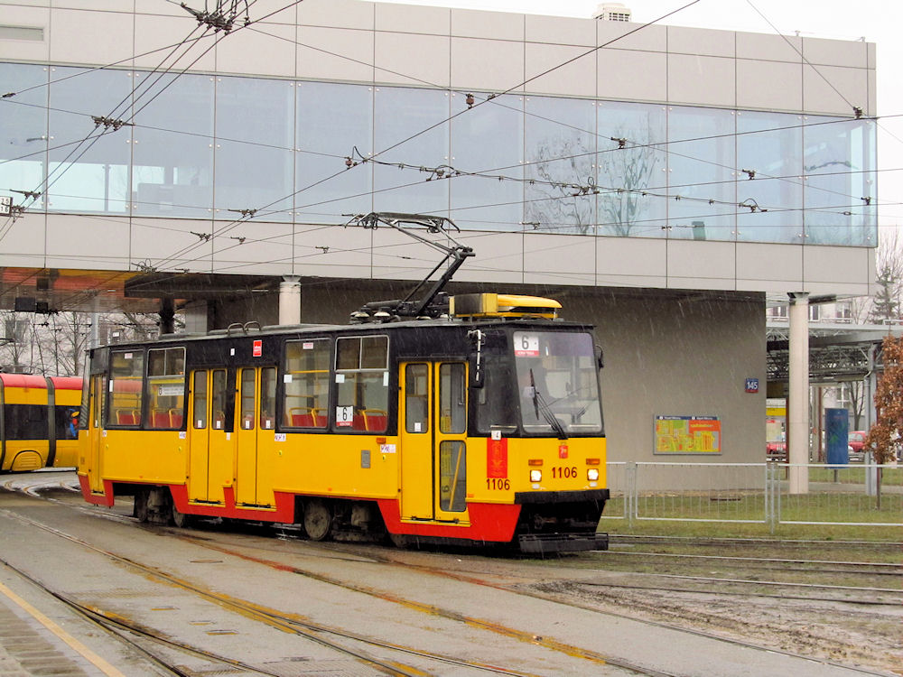 Варшава, Konstal 105Na № 1106