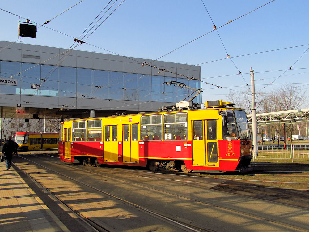 Варшава, Konstal 105Na № 2001
