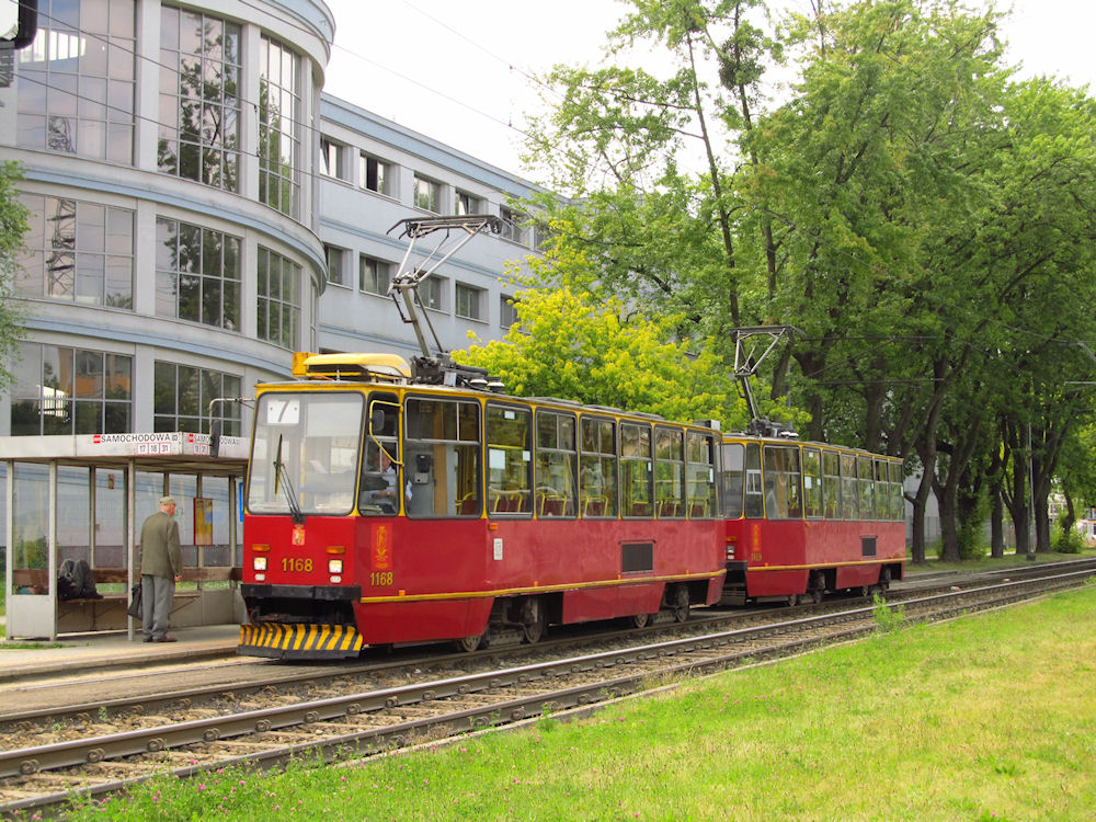 Варшава, Konstal 105Na № 1168