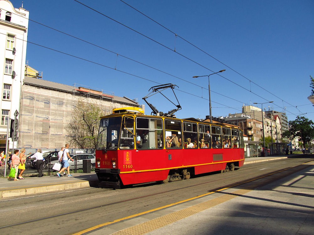 Варшава, Konstal 105Na № 1160