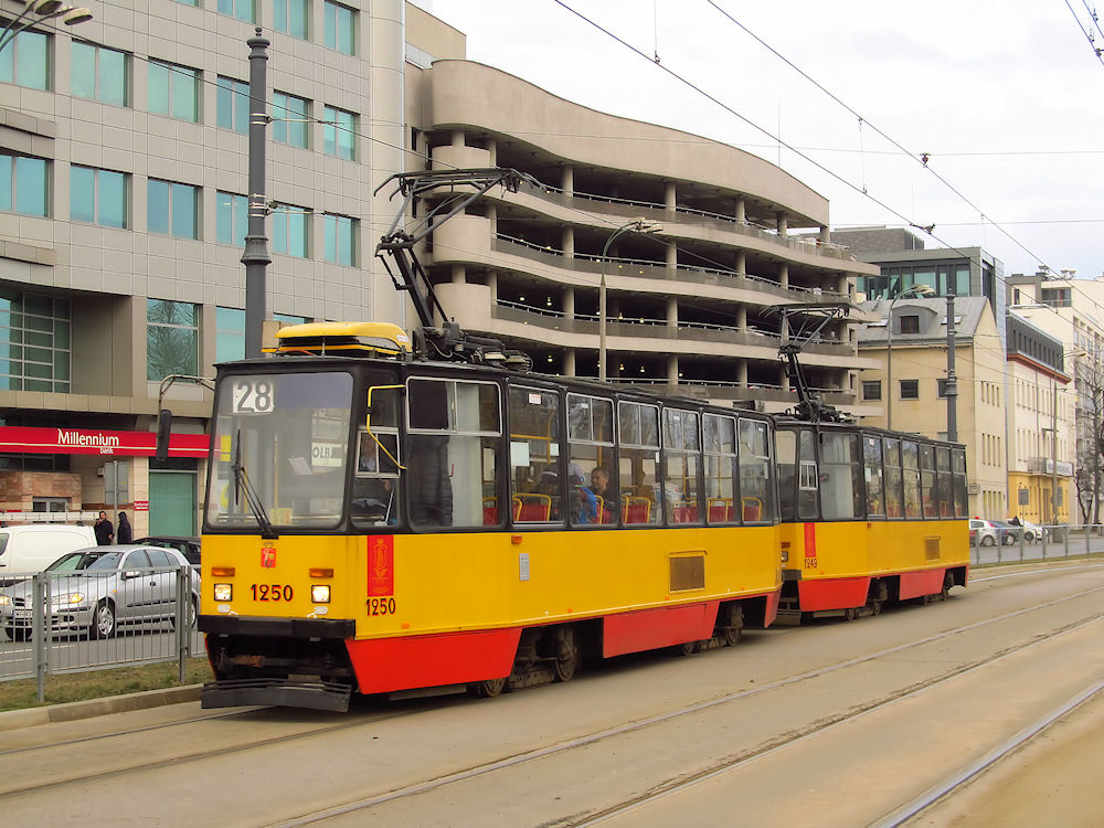 Варшава, Konstal 105Na № 1250