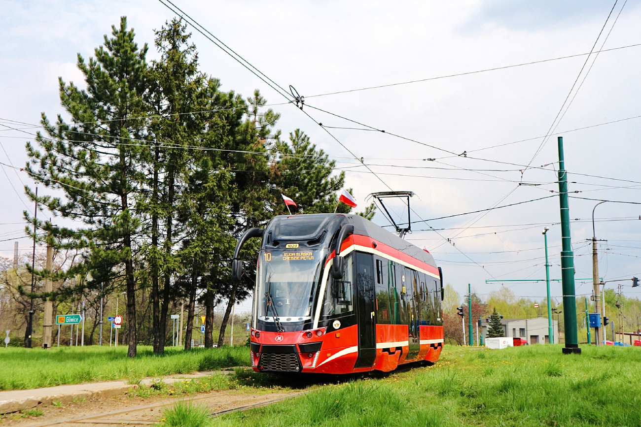 Верхнесилезская агломерация, Modertrans Moderus Beta MF 11 AC BD № 1020